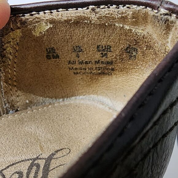 Life Stride Womens Slip On Loafers Size 6M Brown Comfort Shoes - Picture 4 of 5
